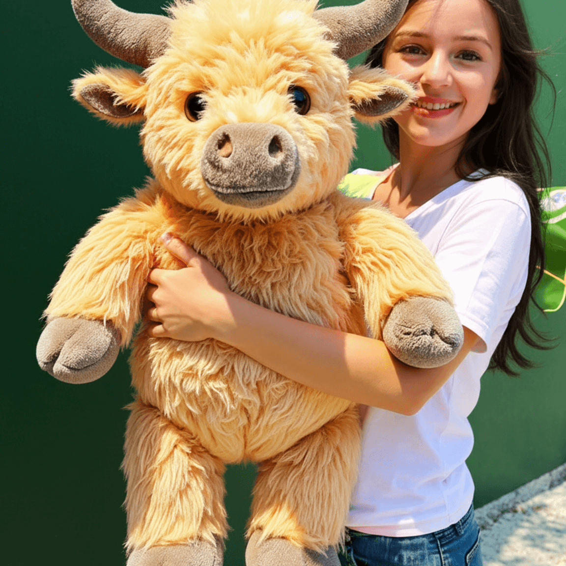 Weighted Highland Cow Plush