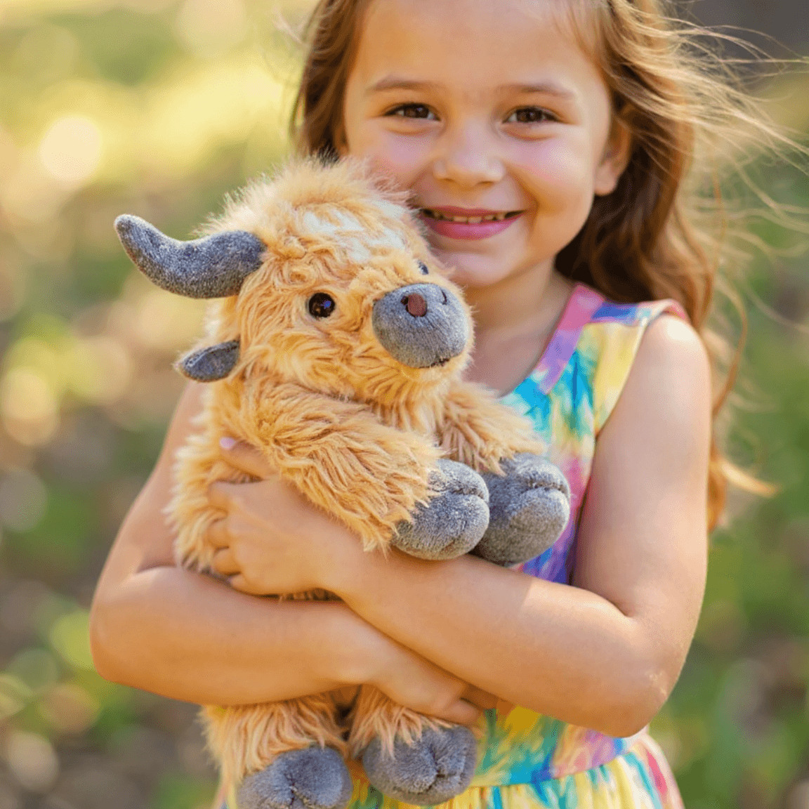 Weighted Highland Cow Plush